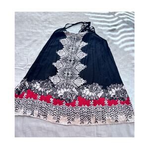 Angie rayon hippy, bohemian, casual sundress or beach cover. Size small